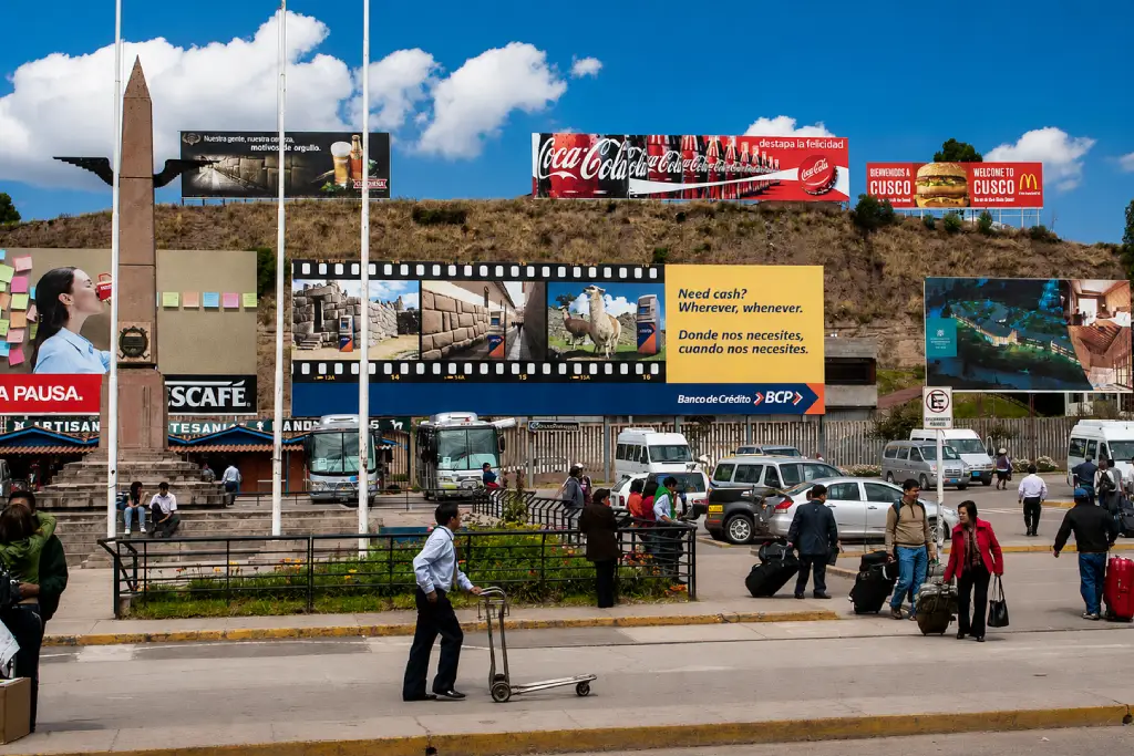 Cusco Airport → Bus Terminal